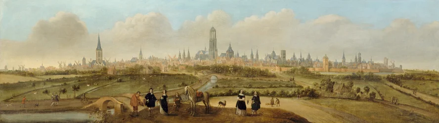 Blick auf die Stadt Utrecht